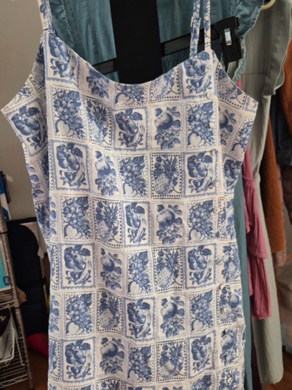 Abercrombie Blue & White Dress